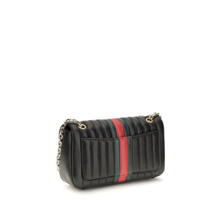 Gucci Black Calf Leather Bos Taurus Shoulder Bag