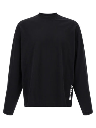 Jil Sander Boxy Long-Sleeved Cotton T-Shirt