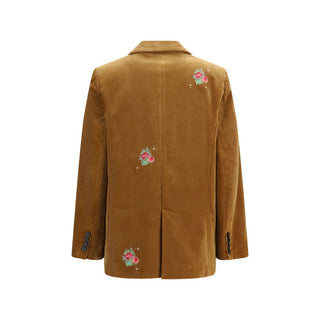 Forte_Forte Brown Cotton Full-Length Jacket