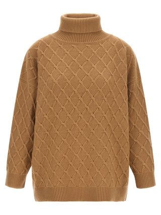 Max Mara Bambola Wool and Cashmere Turtleneck Sweater