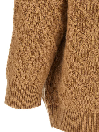 Max Mara Bambola Wool and Cashmere Turtleneck Sweater
