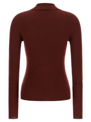 Max Mara Angel Cashmere Polo Sweater
