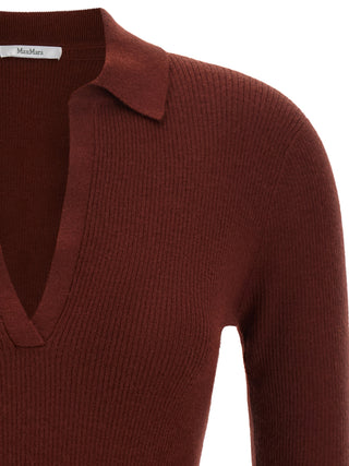 Max Mara Angel Cashmere Polo Sweater