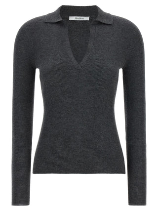 Max Mara Angel Cashmere Polo Sweater