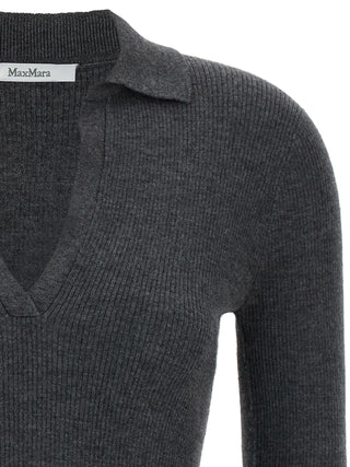 Max Mara Angel Cashmere Polo Sweater