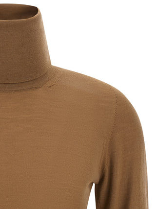 Max Mara Saluto Virgin Wool Turtleneck Sweater