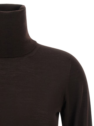 Max Mara Saluto Virgin Wool Turtleneck Sweater