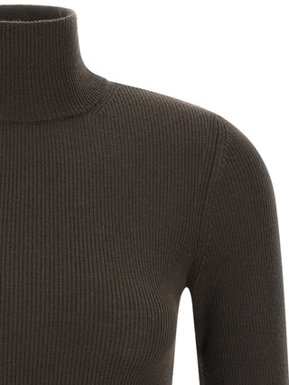 Max Mara Cavallo Virgin Wool Turtleneck Sweater