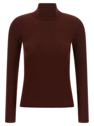 Max Mara Cavallo Virgin Wool Turtleneck Sweater