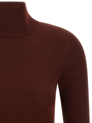 Max Mara Cavallo Virgin Wool Turtleneck Sweater