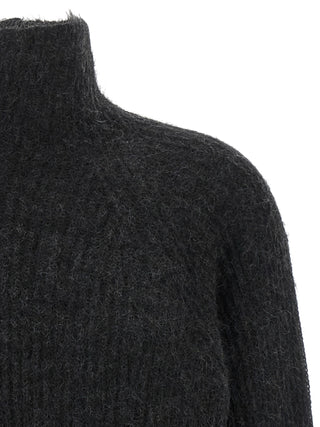 Max Mara Adorno Mohair Wool Cropped Sweater