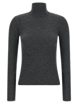 Max Mara Cavallo Virgin Wool Turtleneck Sweater