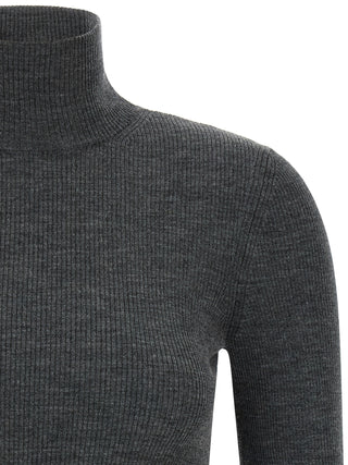 Max Mara Cavallo Virgin Wool Turtleneck Sweater