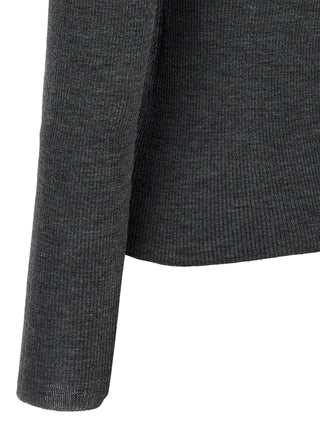 Max Mara Cavallo Virgin Wool Turtleneck Sweater
