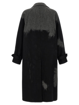 Yohji Yamamoto Gray Wool Coat