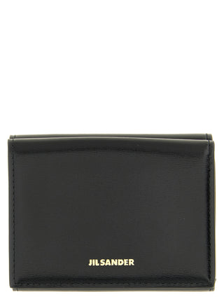 Jil Sander Tri-Fold Calfskin Wallet