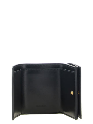 Jil Sander Tri-Fold Calfskin Wallet