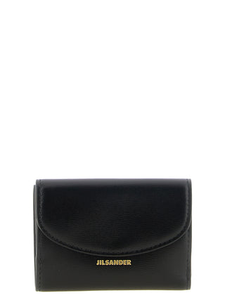 Jil Sander Cannolo Calfskin Mini Wallet