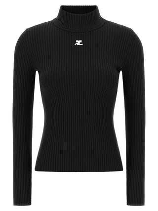 Courrèges Reedition High Neck Sweater