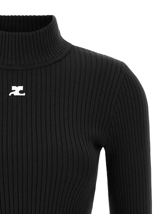 Courrèges Reedition High Neck Sweater