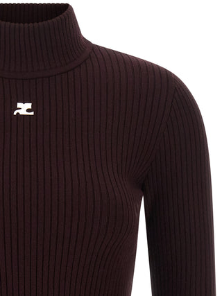 Courrèges Reedition Turtleneck Sweater
