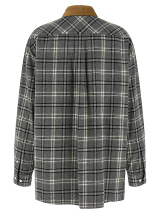 Miu Miu Gray Cotton Blouse