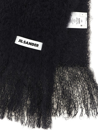 Jil Sander Mohair Blend Scarf