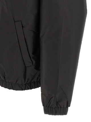 Prada Black Recycled Polyamide Full-Length Jacket
