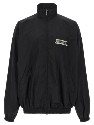 Balenciaga Black Cotton Sweatshirt