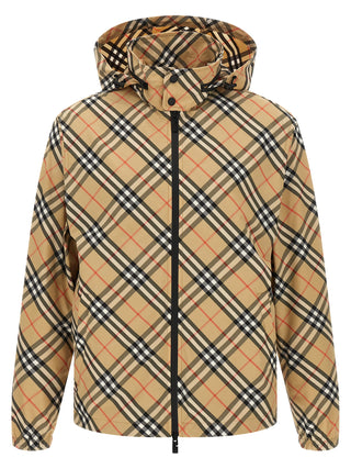 Burberry Beige Polyester Shell Jacket