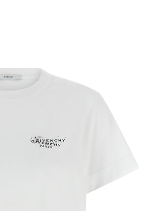 Givenchy White Cotton T-Shirt