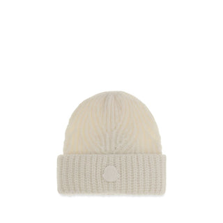 Moncler Beige Wool Oves Aries Beanie