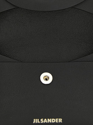 Jil Sander Folded Calfskin Coin Wallet