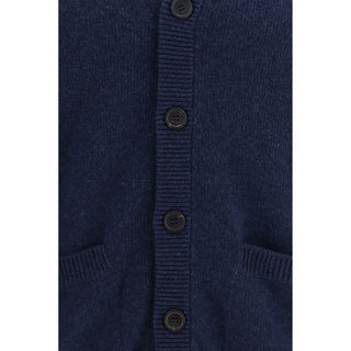 Prada Blue Cashmere Cardigan