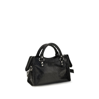 Balenciaga Black Lamb Ovis Aries Shoulder Bag
