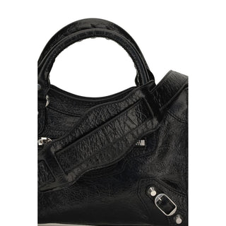 Balenciaga Black Lamb Ovis Aries Shoulder Bag