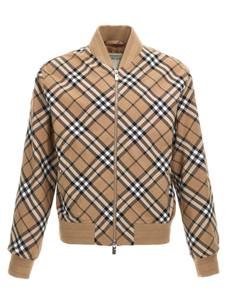 Burberry Multicolor Polyester Bomber