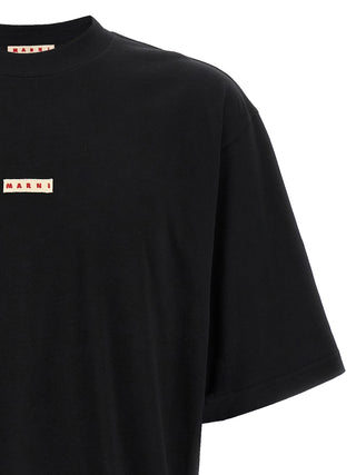 Marni Black Cotton T-Shirt