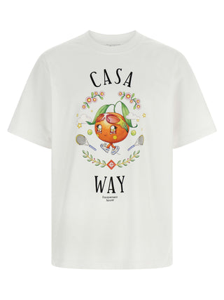 Casablanca White Organic Cotton Sportswear