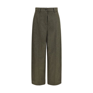 Moncler Grenoble Bicolor Wool Oves Aries Casual Pants