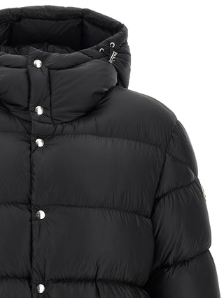 Moncler Black Polyamide Full-Length Jacket