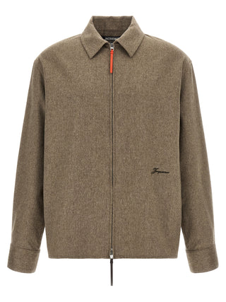 Jacquemus Beige Virgin Wool Blouse