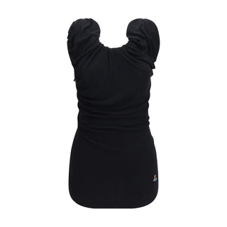 Vivienne Westwood Black Viscose Shortsleeve Shirt
