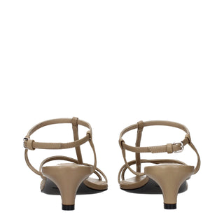 Jil Sander Leather Flat Sandals