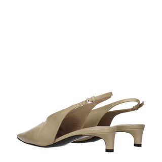 Jil Sander Leather Mid Heel Pumps