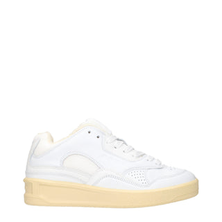 Jil Sander Leather Low Top Sneakers