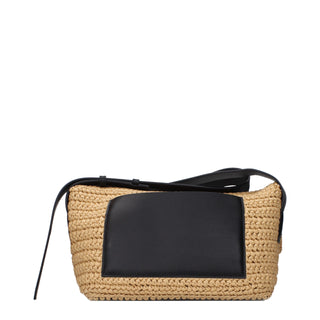 Jil Sander Raffia Crossbody Bag