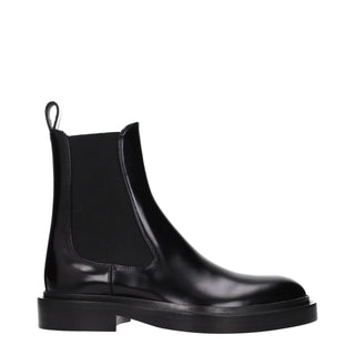 Jil Sander Leather Ankle Boots