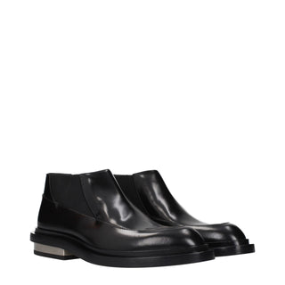 Jil Sander Leather Ankle Boots
