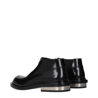 Jil Sander Leather Ankle Boots